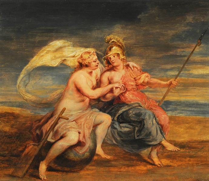 Allegory of Fortune and Virtue - Pierre Paul Rubens