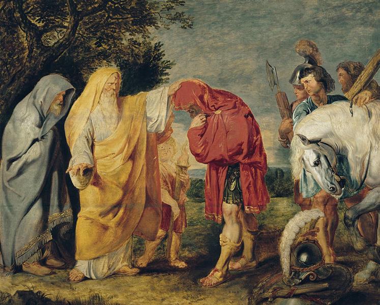 The Consecration of Decius Mus - Pierre Paul Rubens