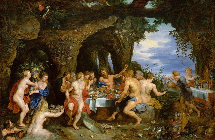 The Feast of Achelous - Питер Пауль Рубенс