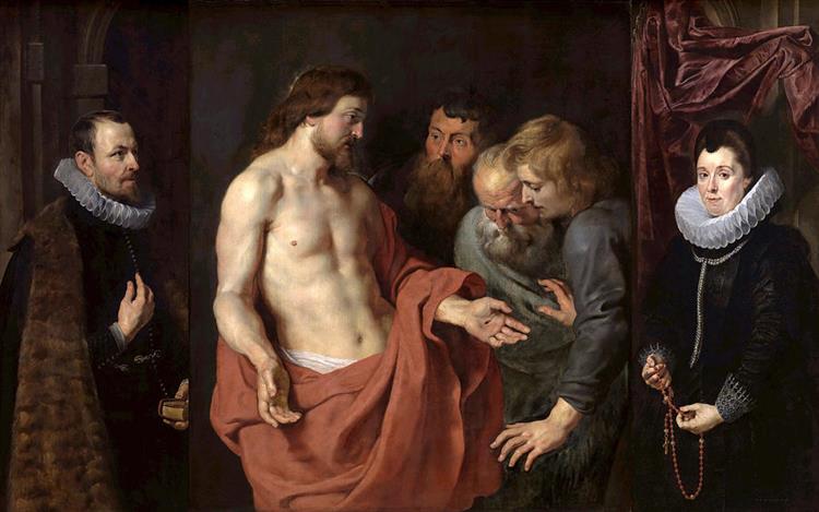 The Incredulity of St Thomas - Pierre Paul Rubens