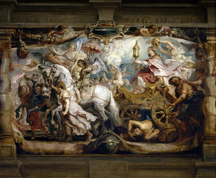 El triunfo de la Iglesia, c.1625 - Peter Paul Rubens