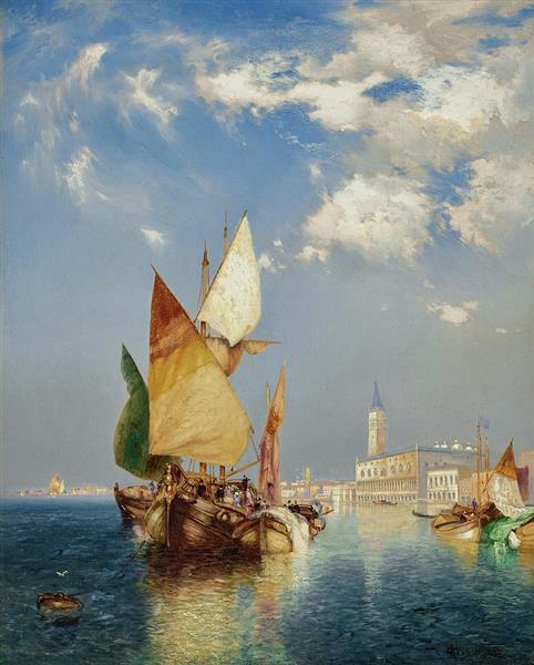 The Grand Canal Venice - Thomas Moran