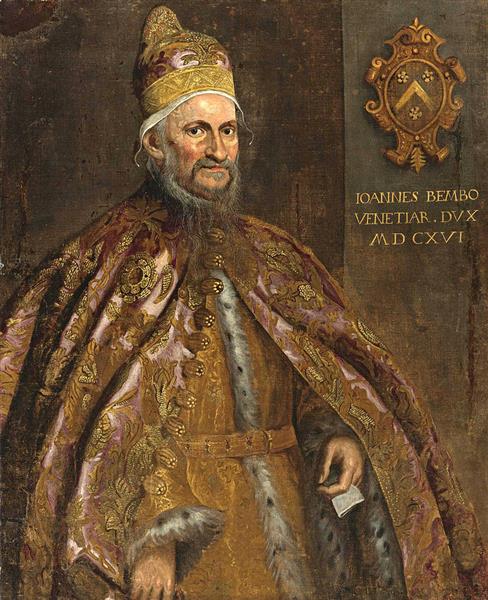 Portrait of the Doge Giovanni Bembo - Jacopo Tintoretto