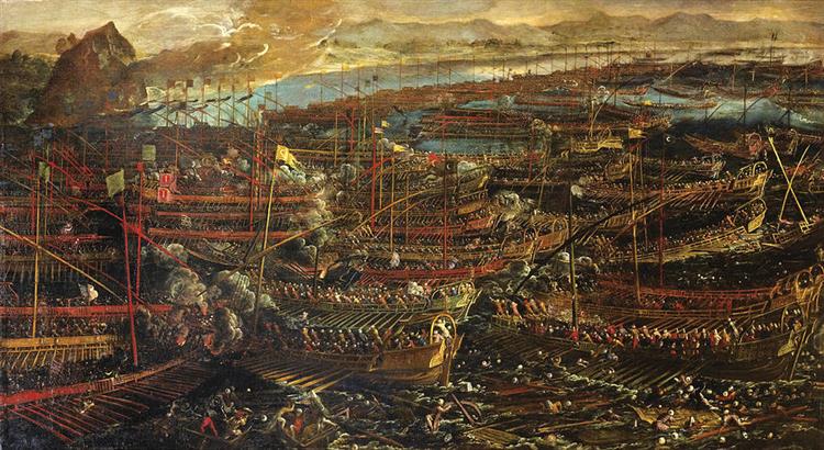 The Battle of Lepanto - Le Tintoret