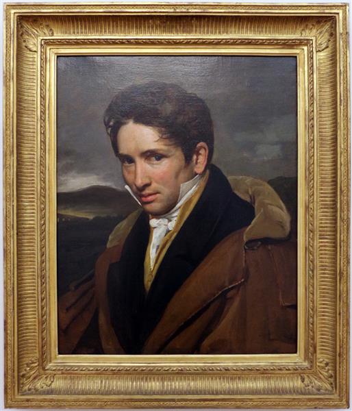 Presumed portrait of the architect Tilman-François Suys in the roman countryside - François-Joseph Navez