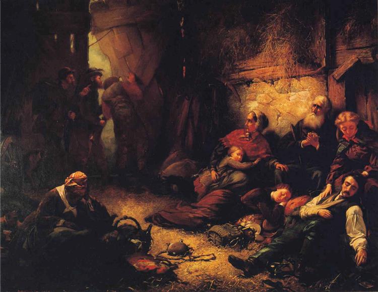 The Burning of Chambersburg, Pennsylvania, 1867 - Дэниел Риджуэй Найт