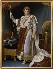 L'empereur Napoléon Ier en costume de sacre - François Gérard