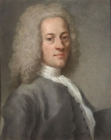 Portrait de l'apothicaire Antoine-René Poullain (1698-1779) - Rosalba Carriera