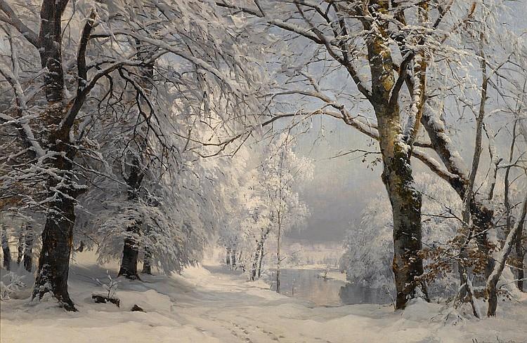 Forest in Winter - Anders Andersen-Lundby