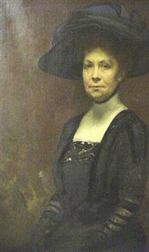 Retrato de la Sra. A.P de Pagneux - Antonio Alice