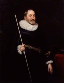 Sir Thomas Edmondes - Daniel Mytens the Elder