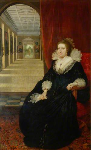 Alathea, Countess of Arundel and Surrey - Daniel Mytens the Elder