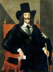 Charles I (1600–1649), at His Trial - Edward Bower