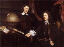 John Bankes (1626–1656), and Sir Maurice Williams (1599/1601–1658), His Tutor - Francis Cleyn