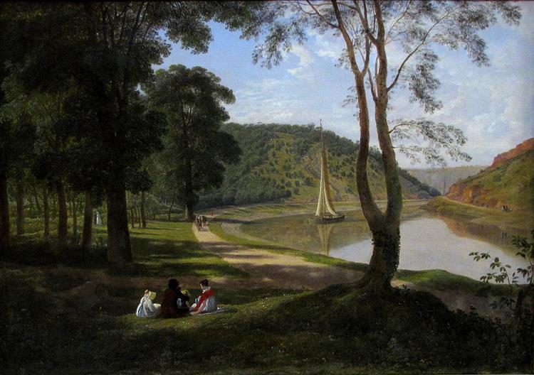View of the Avon Gorge - Francis Danby