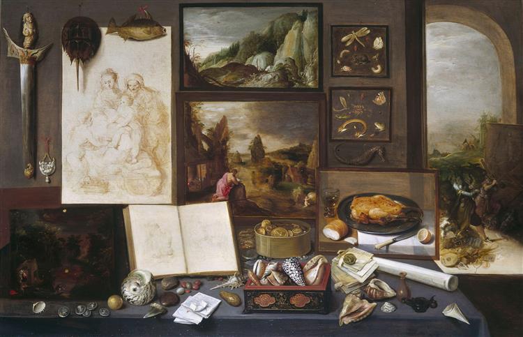 Cabinet of a Collector - Frans Francken the Younger