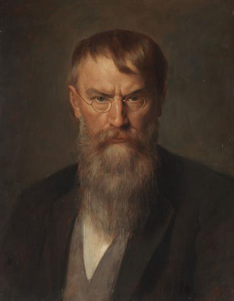 Portrait of Franz von Lenbach - Franz Defregger