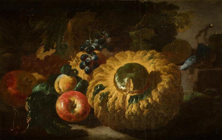 Fruit still life - Michelangelo Cerquozzi