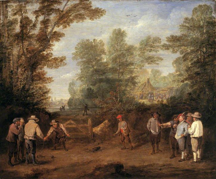 A Game of Bowls - Peter Angellis