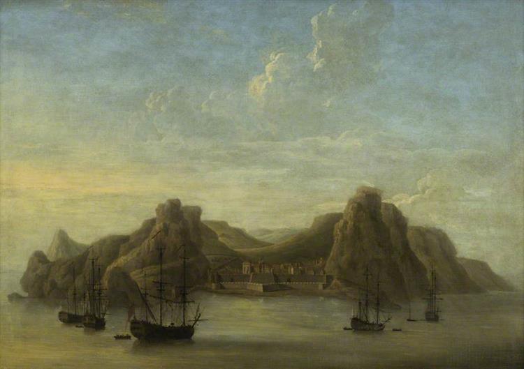 The Island of St Helena - Samuel Scott