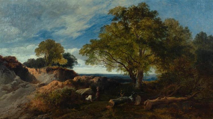 Camp in the Wilderness - Sidney Richard Percy