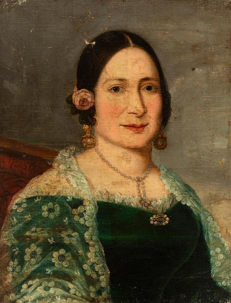 Portrait of a lady - Vicente López Portaña