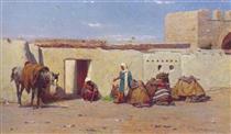 Arab merchants resting - Willem de Famars Testas