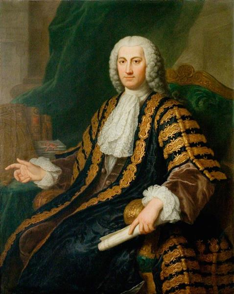Henry Bilson Legge (1708–1764), Chancellor of the Exchequer - William Hoare