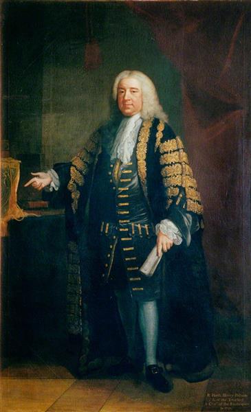 Henry Pelham (1694–1754), Prime Minister - William Hoare