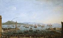 Departure of Charles III from Naples - Antonio Joli