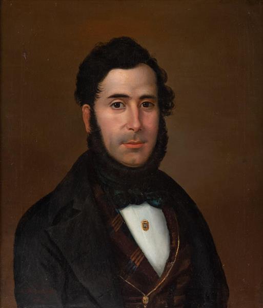 Retrato de caballero - Antonio Maria Esquivel