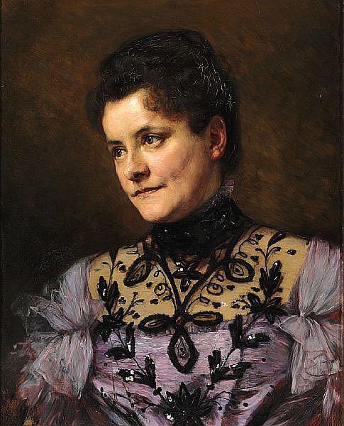 Portrait of Johanne Bojesen - Bertha Wegmann