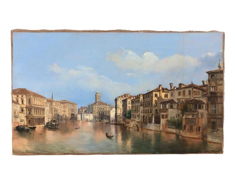 Vue du Grand Canal, Venise - Federico Moja