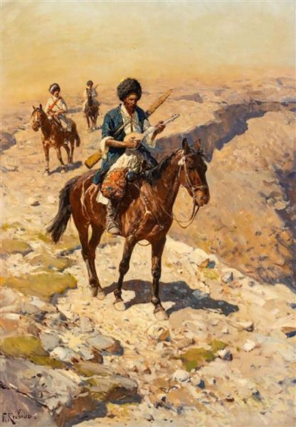 Horseman - Franz Roubaud