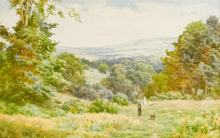 A COOMB IN THE COTSWOLDS - George Marks