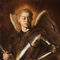 St. Michael the Archangel defeats the devil - Giovanni Gasparo