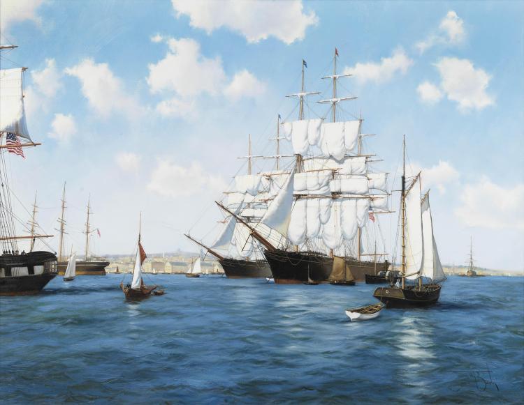 Boston Harbour - James Brereton
