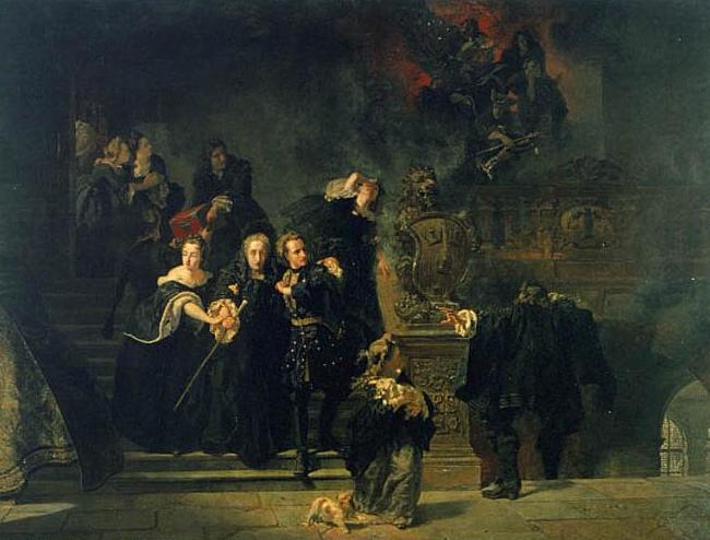 Slottsbranden i Stockolm den 7 maj 1697 - Johan Fredrik Hockert