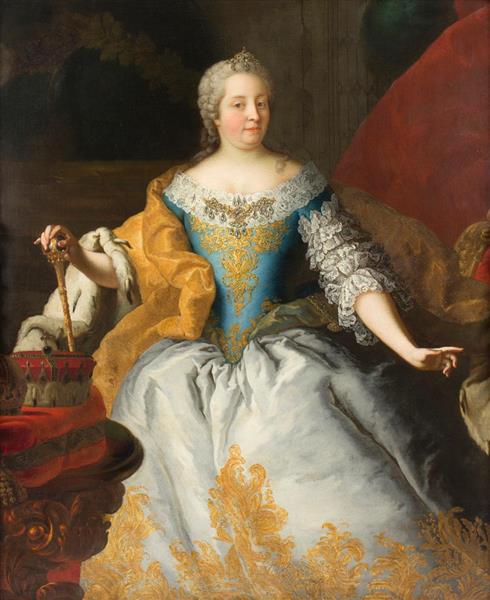 Maria Theresa, Empress of Austria - Marten van Mytens the Younger