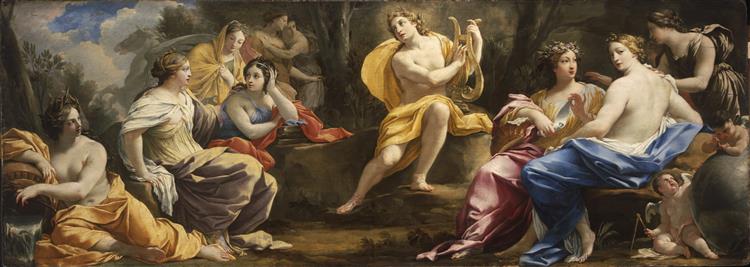 Apollo and the Muses - Michel Dorigny