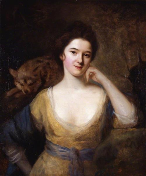 Kitty Fisher (d.1767) - Nathaniel Hone the Elder