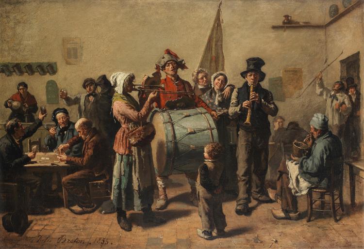 The Day After San Sebastian, 1855 - Jules Breton