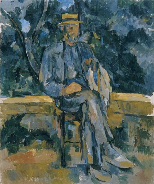 Portrait of Peasant, 1894 - Paul Cezanne