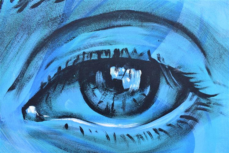 Blue Eye, 2021 - Corey S Ribotsky