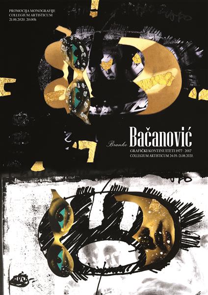 Graphic Continuities - Poster for the Promotion of Monography Branko Bacanovic, 2020 - Branko Bačanović Bambi