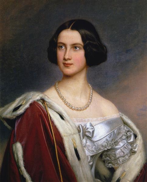 Marie, Crown Princess of Bavaria - Йозеф Карл Штілер