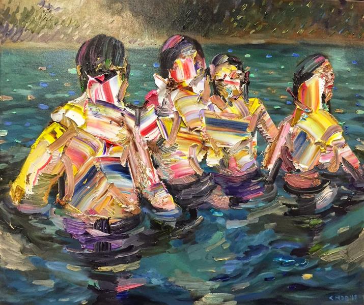 Bathing Nudes David Choe WikiArt Org