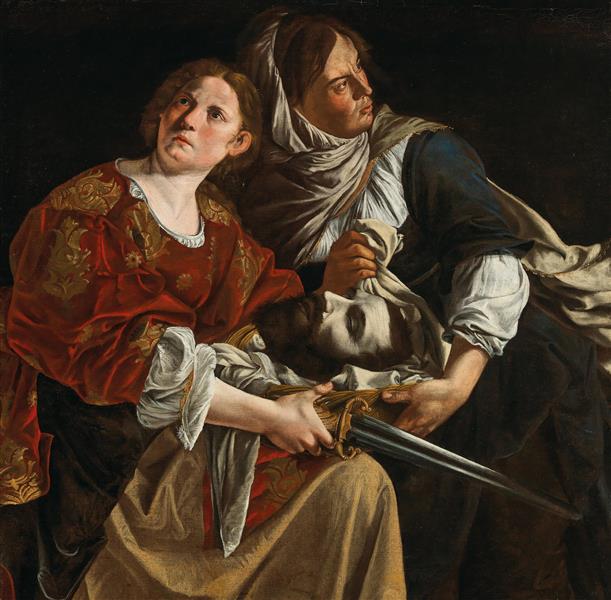 Judith and Her Maidservant with the Head of Holofernes, 1621 - 1624 - Артемизия Джентилески