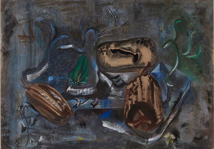 Marrows and Peppers, Tossa, c.1935 - Frances Hodgkins