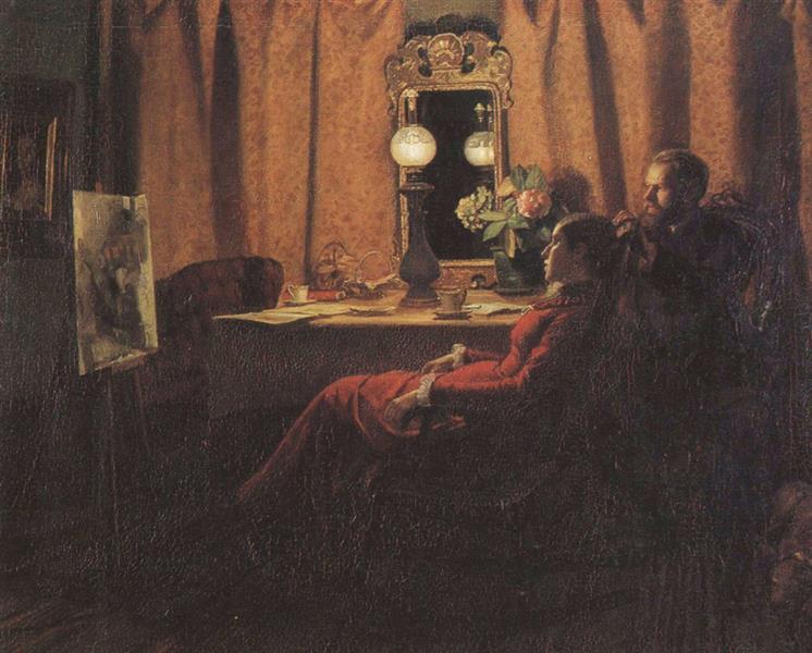 Appraising the Day's Work, 1883 - Anna Ancher
